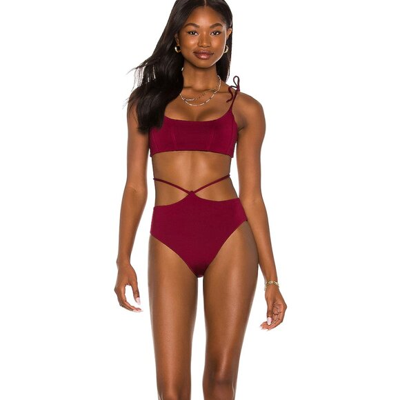 Agua Bendita Genoveva Leva Bikini Top Size XL | NWT | Colombian Swimwear - Picture 4 of 4